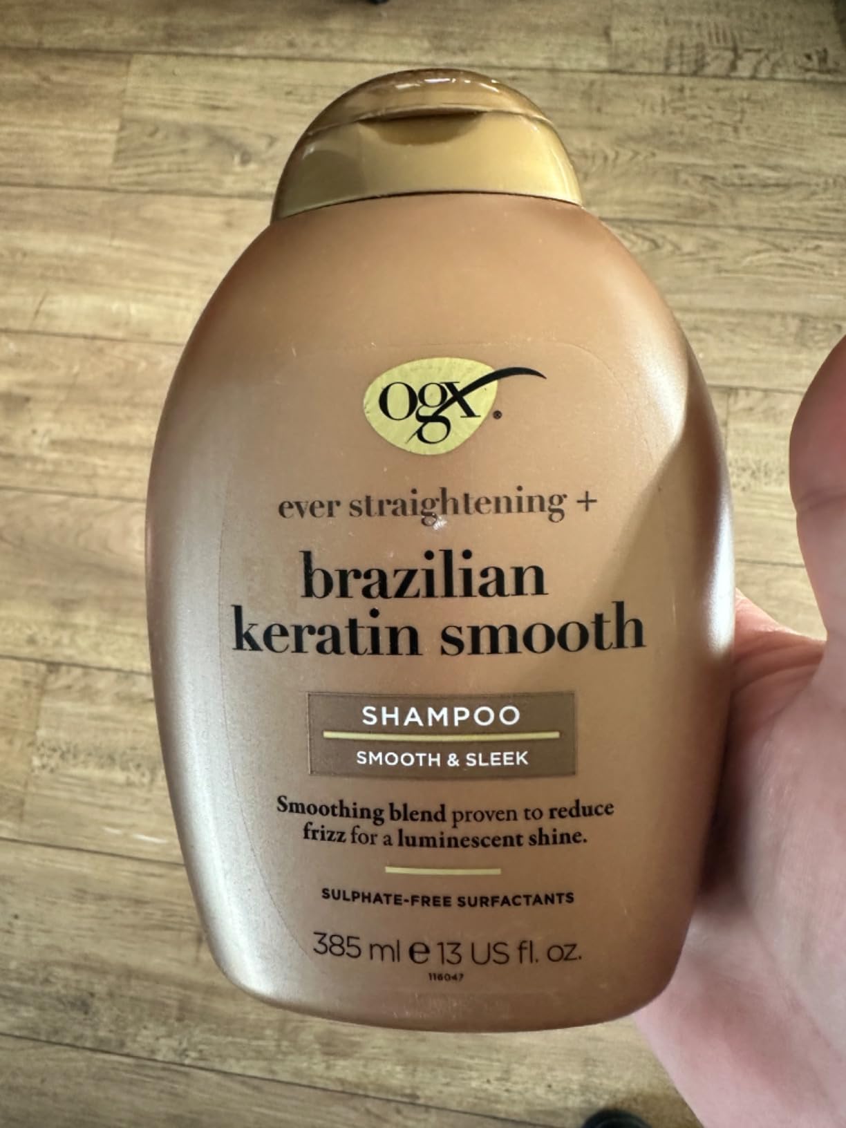 OGX Brazilian Keratin Shampooing Lissant 385 ml Kératine