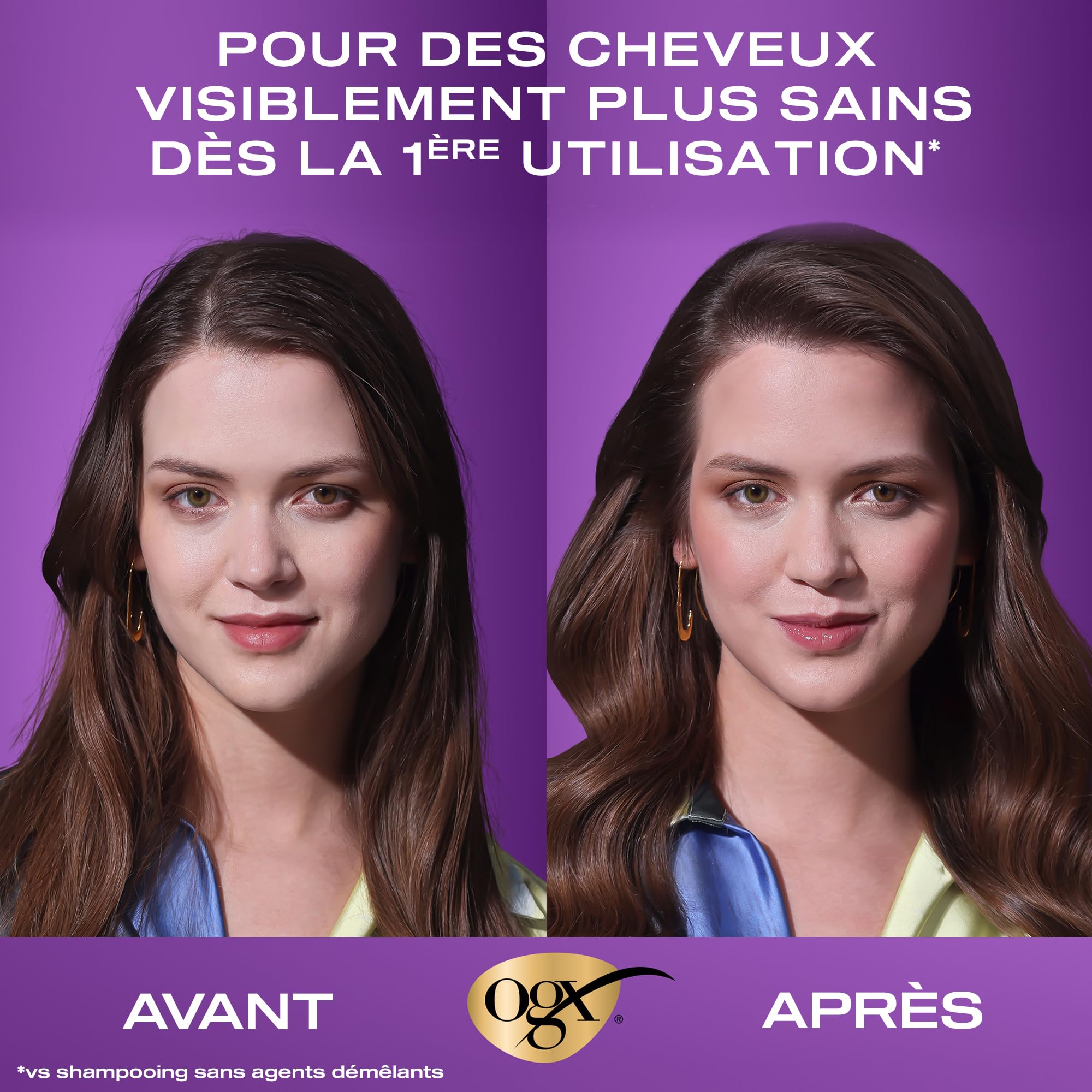 OGX Biotin & Collagen Shampooing Volume 385 ml