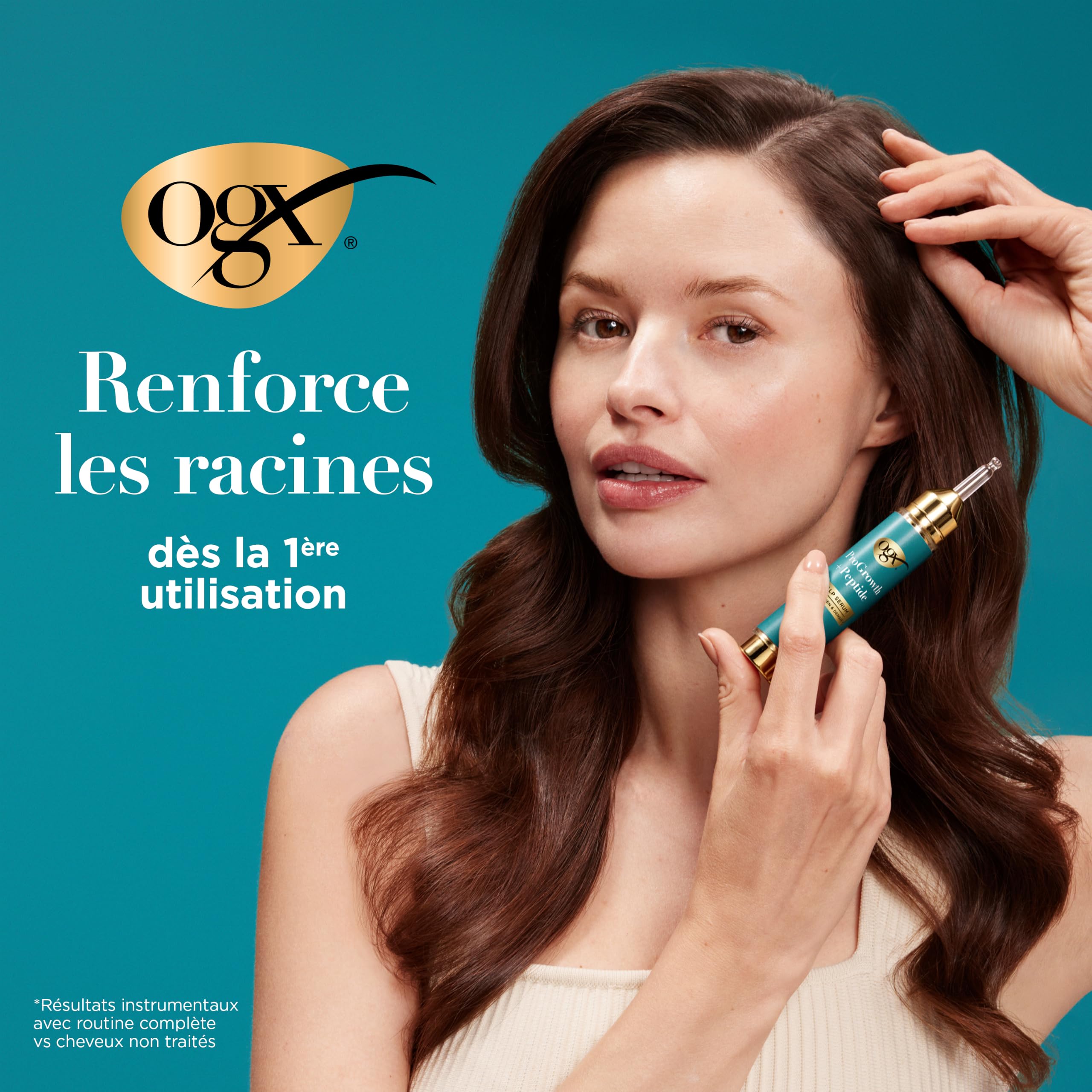 OGX ProGrowth Peptide Sérum Cuir Chevelu 10 ml Racines
