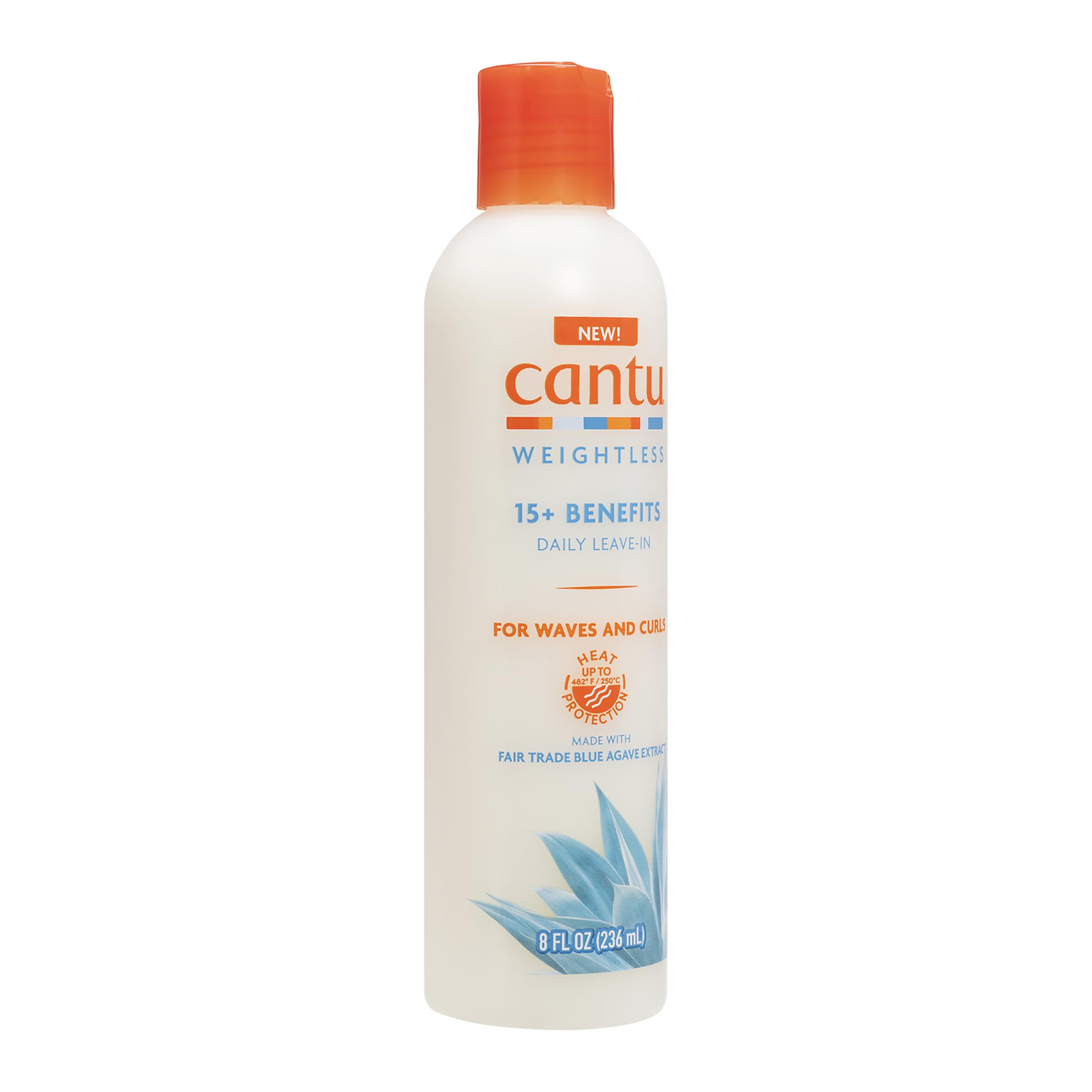 Cantu Weightless soin sans rinçage 15-en-1 agave 236 ml