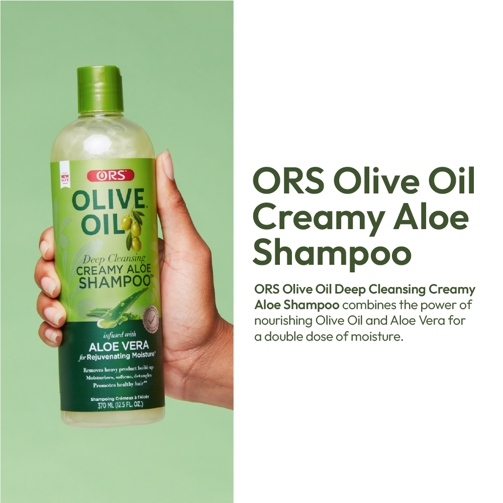 ORS Olive Oil Classics shampooing aloe 12.5 oz hydratant