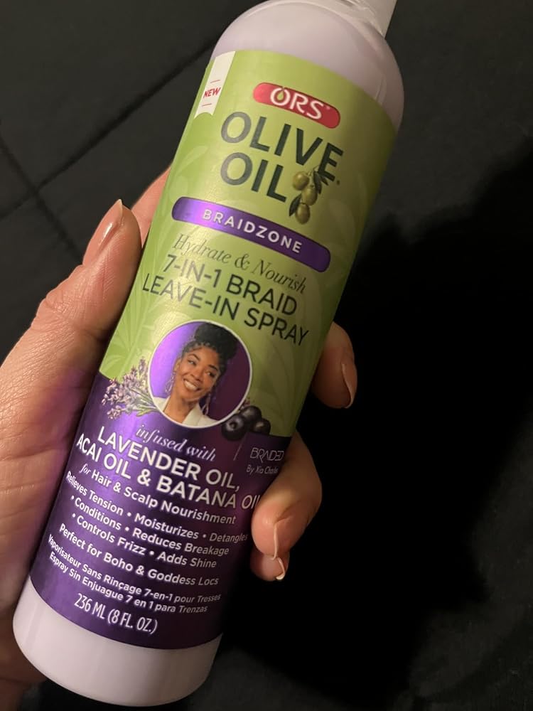 ORS Braidzone 7-en-1 spray tresses 236 ml hydratant