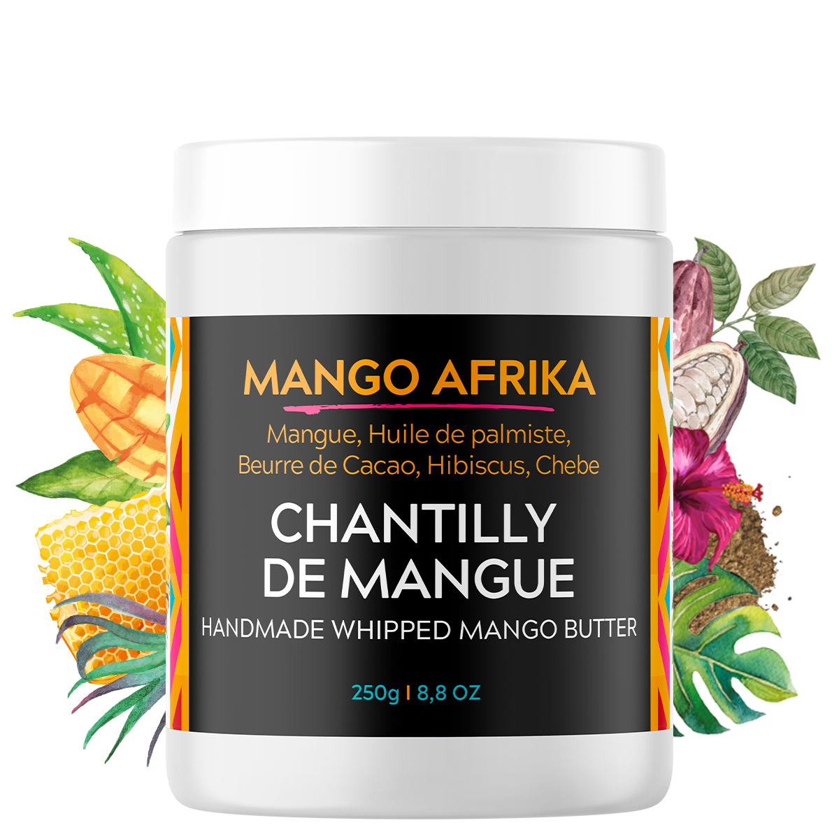Mango Butterfull Mango Afrika chantilly mangue 250ml crépus