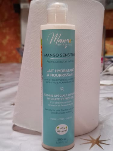 Mango Butterfull SENSITIVE Lait cheveux 100ml coco