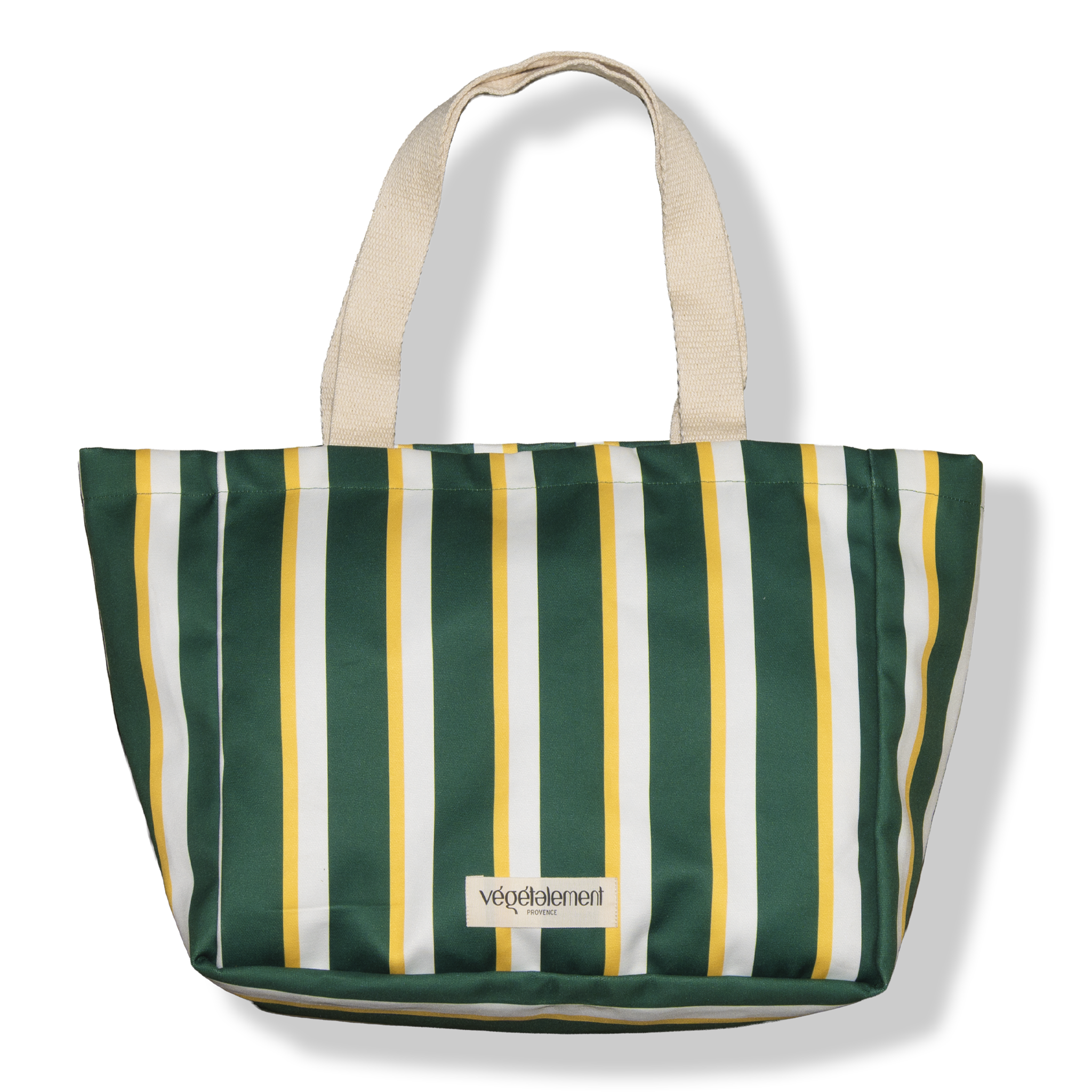 Végétalement Provence Art de Vivre Sac Cabas Summer Rayé Coton Grand Format