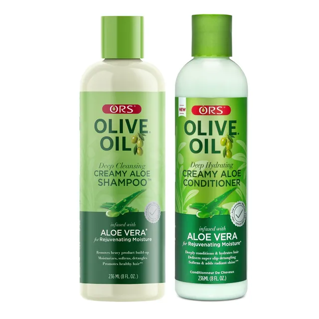 ORS Olive Oil duo shampoing + après-shampooing aloe 2x8 oz