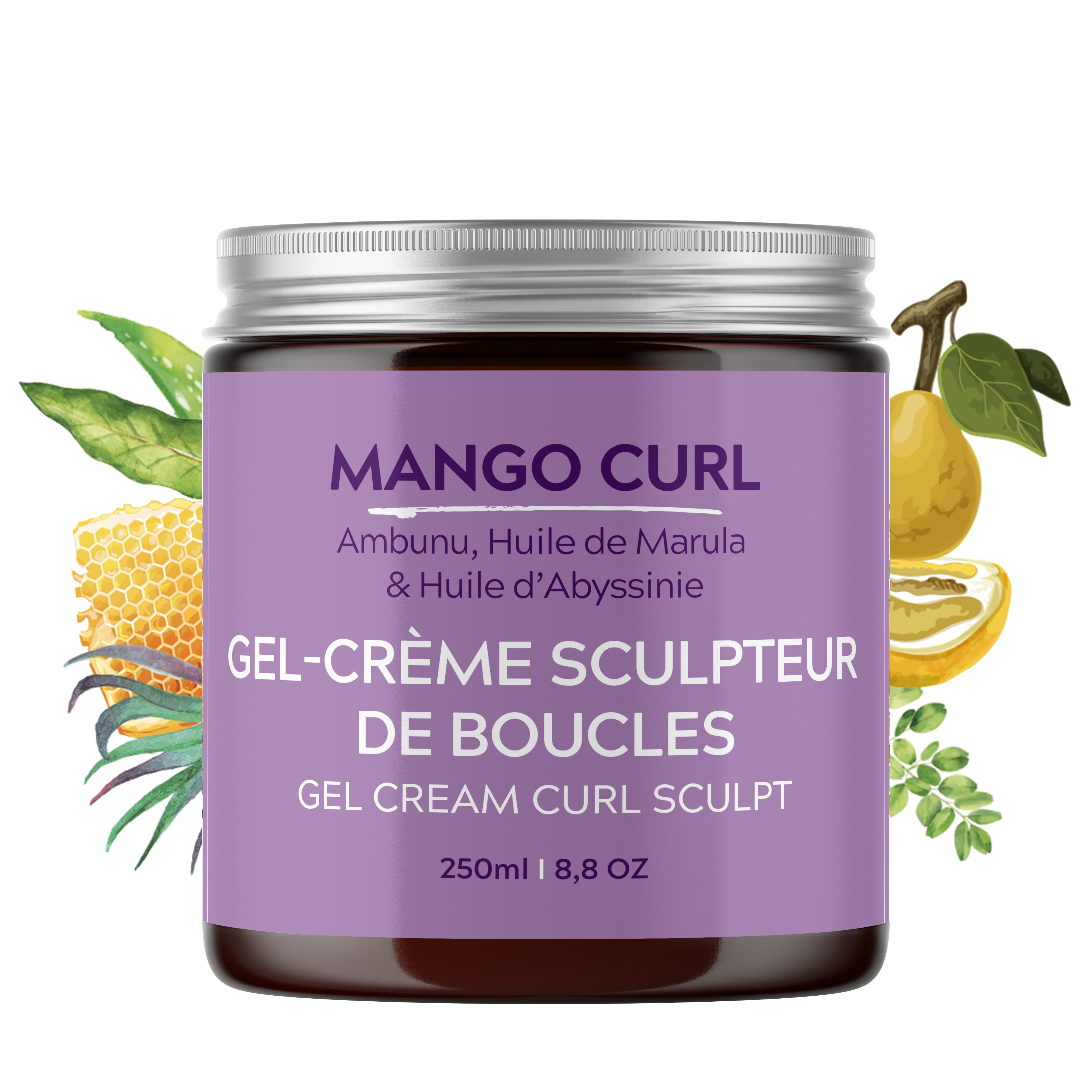 Mango Butterfull MANGO CURL Gel-crème boucles 250g abyssinie