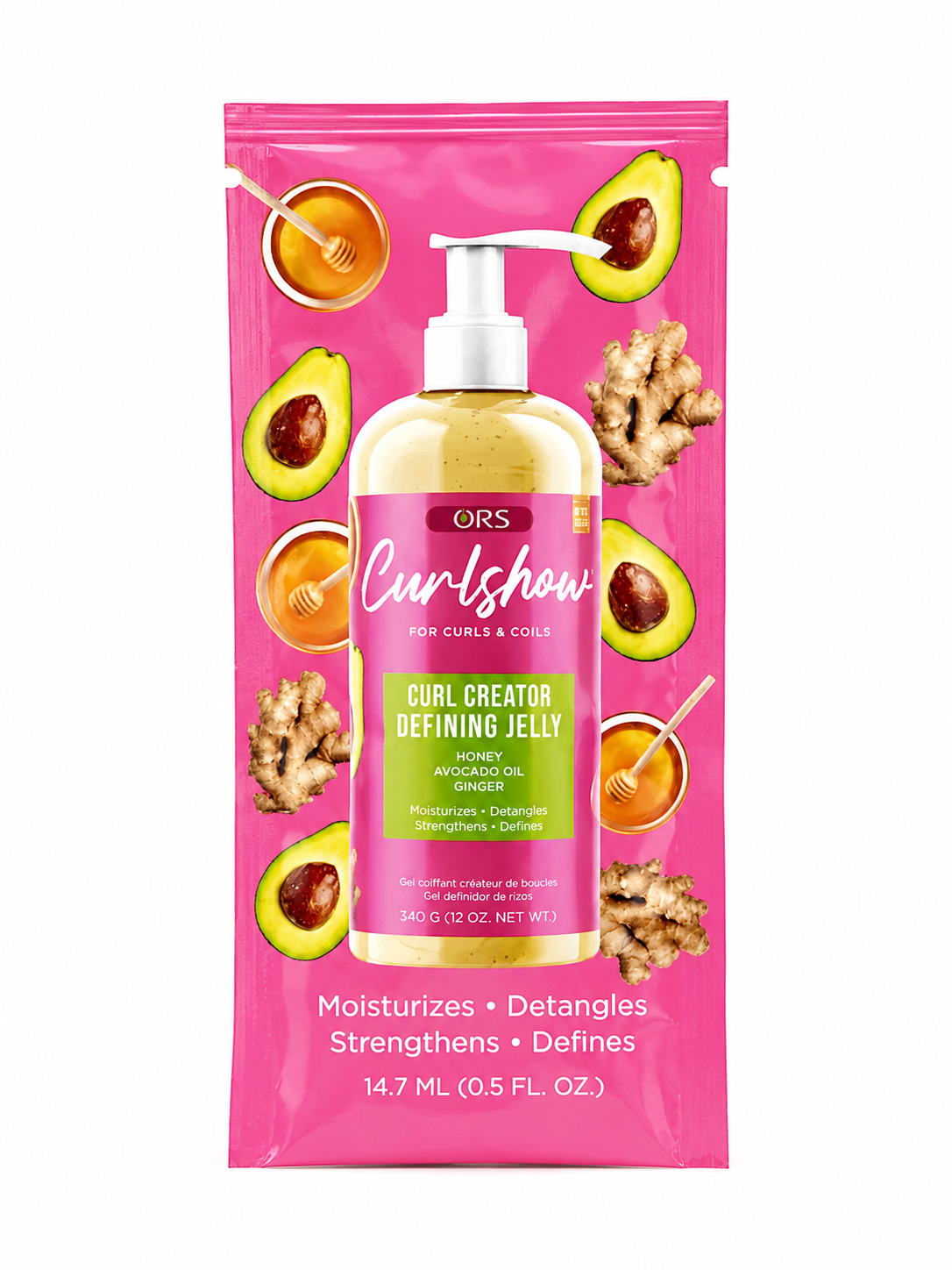 ORS Curlshow Curl Creator gelée boucles fixation 0.5 oz