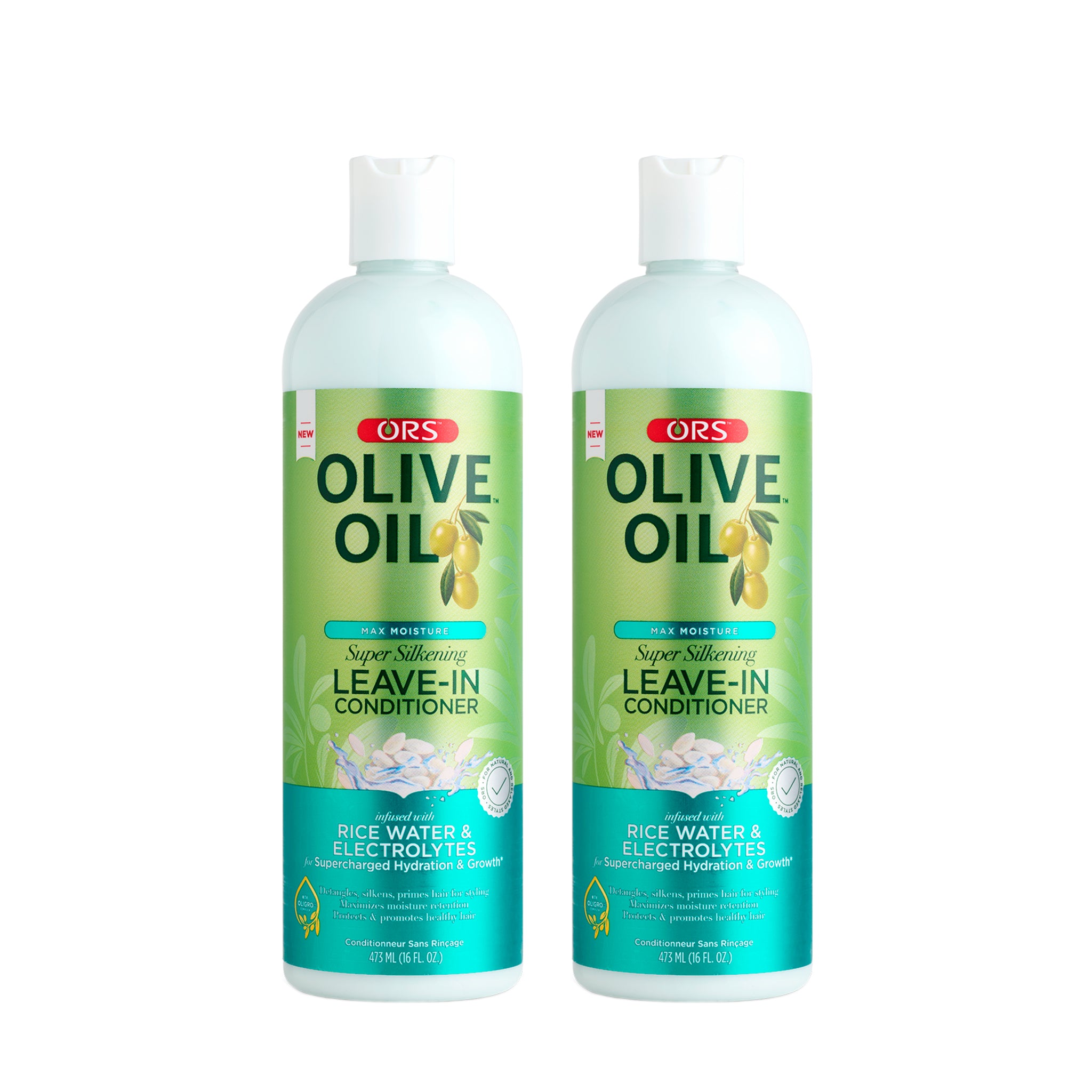 ORS Max Moisture Leave-In Conditioner soin sans rinçage 2x473 ml hydratation