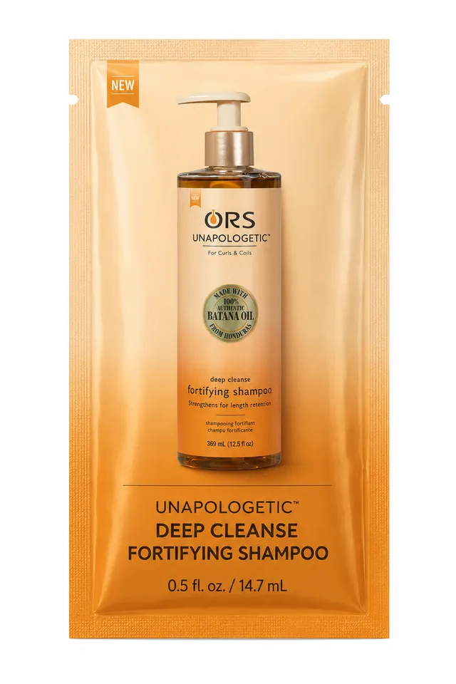 ORS Unapologetic Deep Cleanse shampooing 15ml boucles sans sulfate