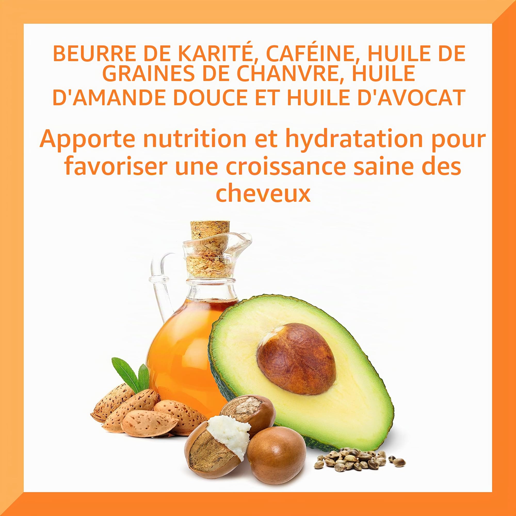 Cantu Mens huile cheveux et barbe 100 ml karité