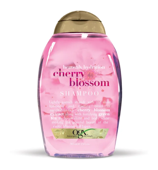OGX Cherry Blossom Shampooing Fleur de Cerisier Brillance