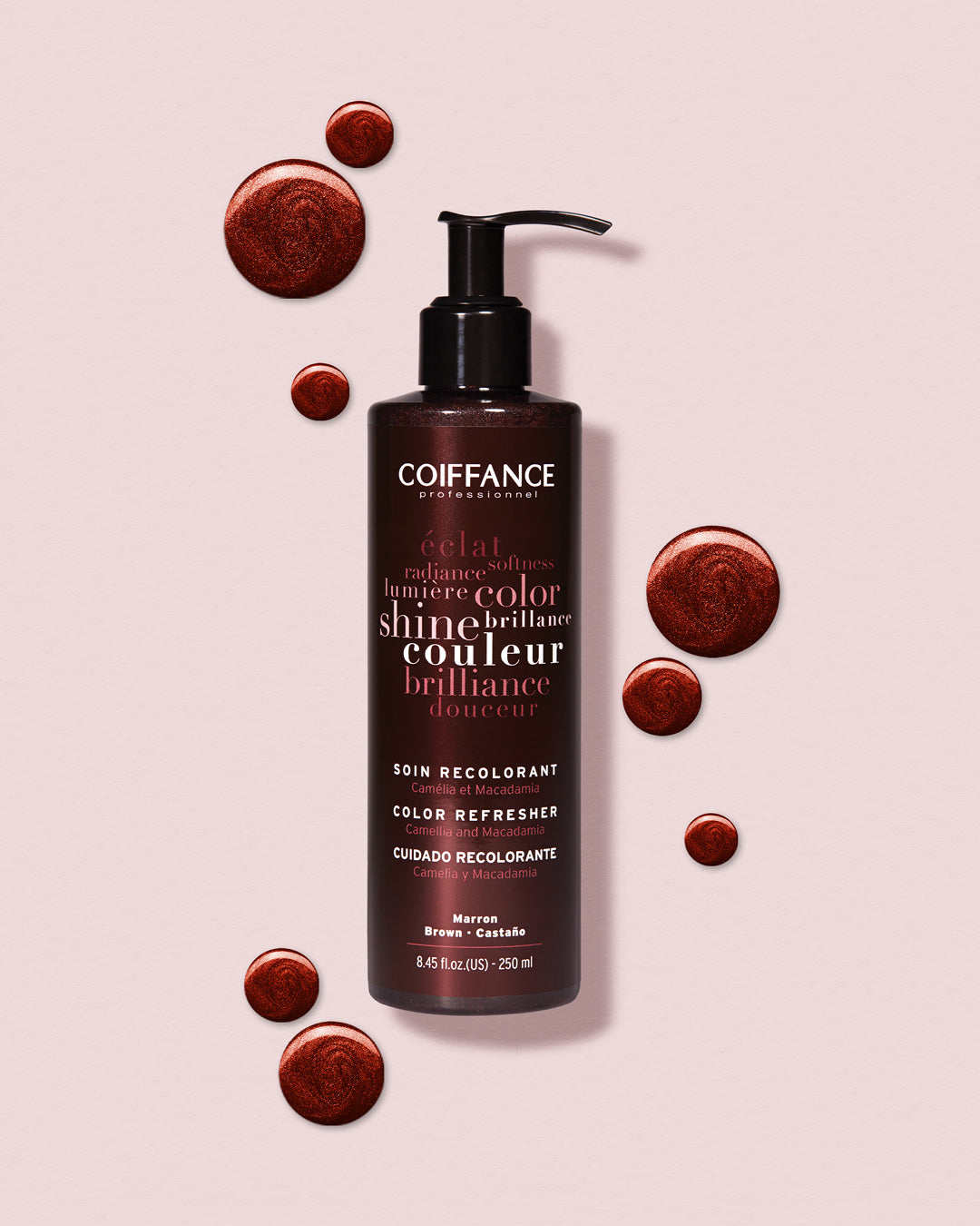 Coiffance Color Booster Soin recolorant marron reflets glossy