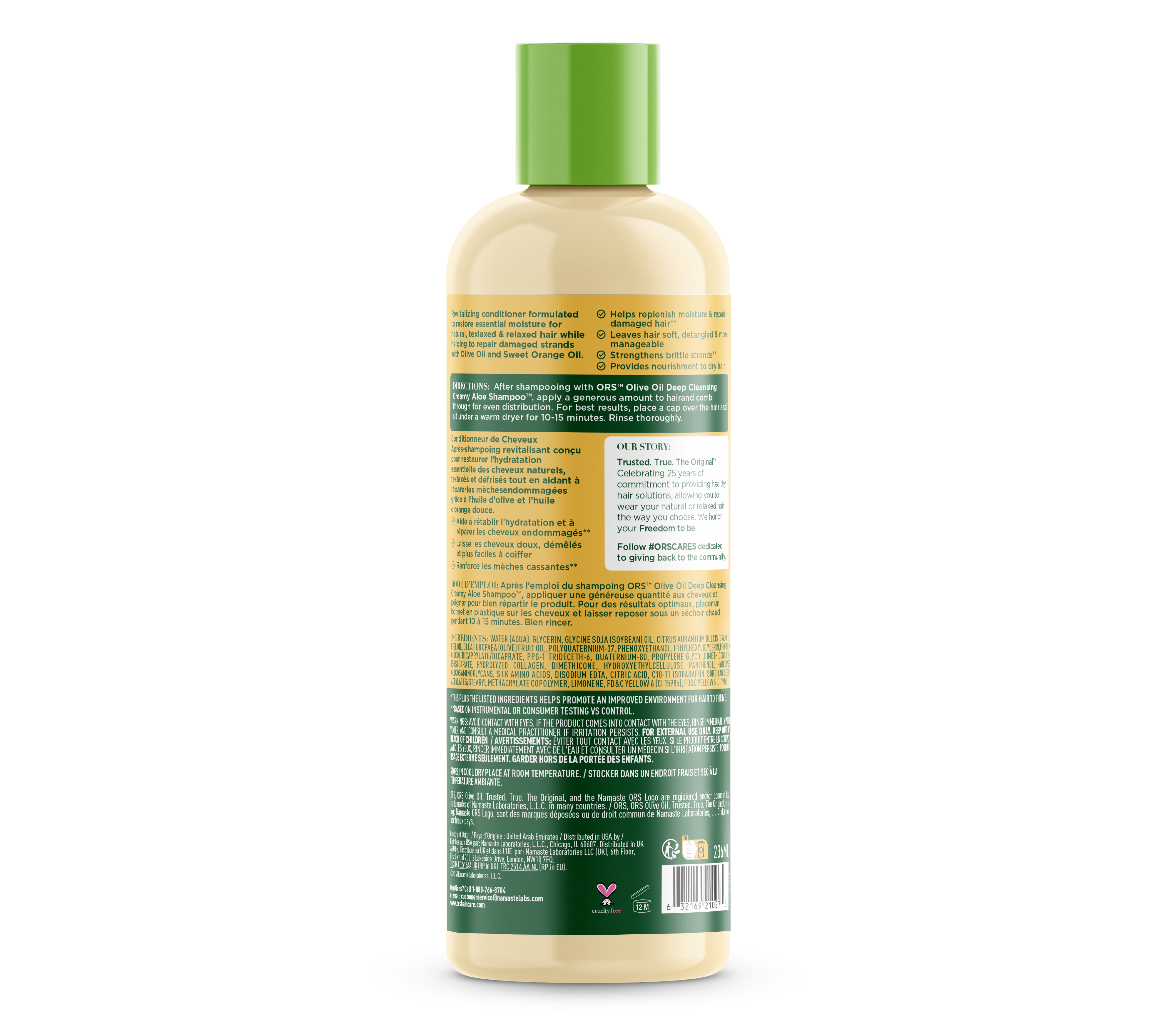ORS Olive Oil Replenishing après-shampooing hydratant 2x8 oz