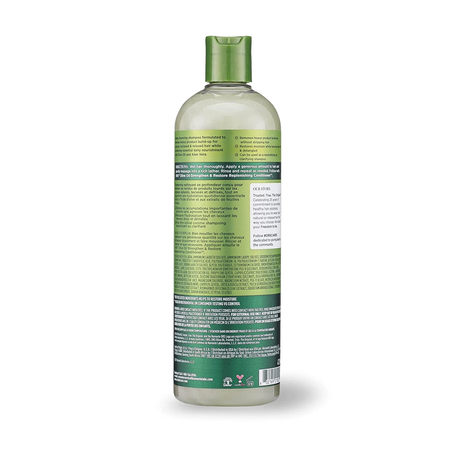Organic Root Stimulator Olive Oil Classics Creamy Aloe shampoing 473 ml