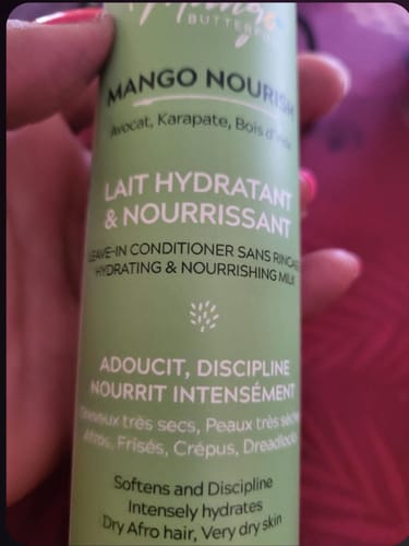 Mango Butterfull Mango Nourish shampoing doux 100ml savon noir