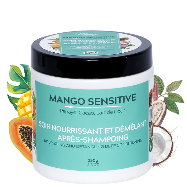 Mango Butterfull Mango Sensitive après-shampoing 250ml doux