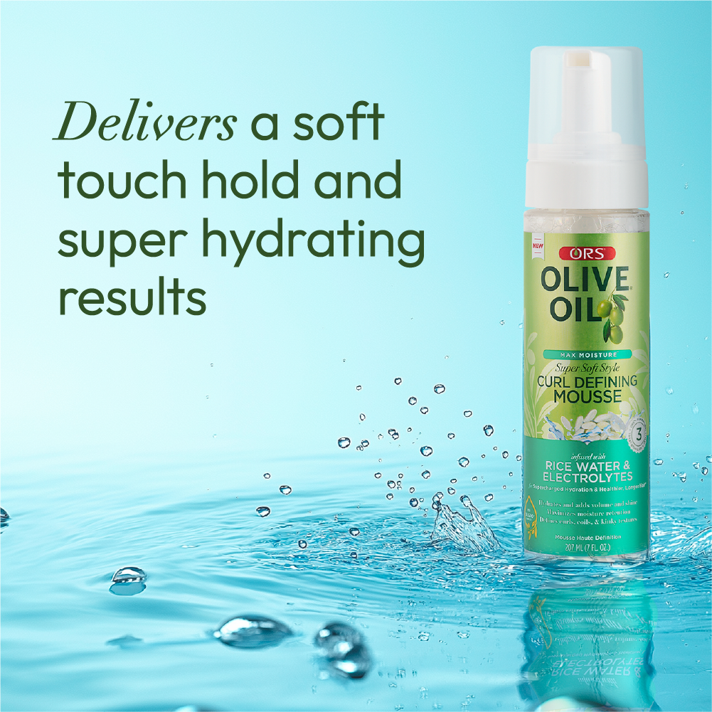 ORS Max Moisture Mousse Boucles olive 207 ml