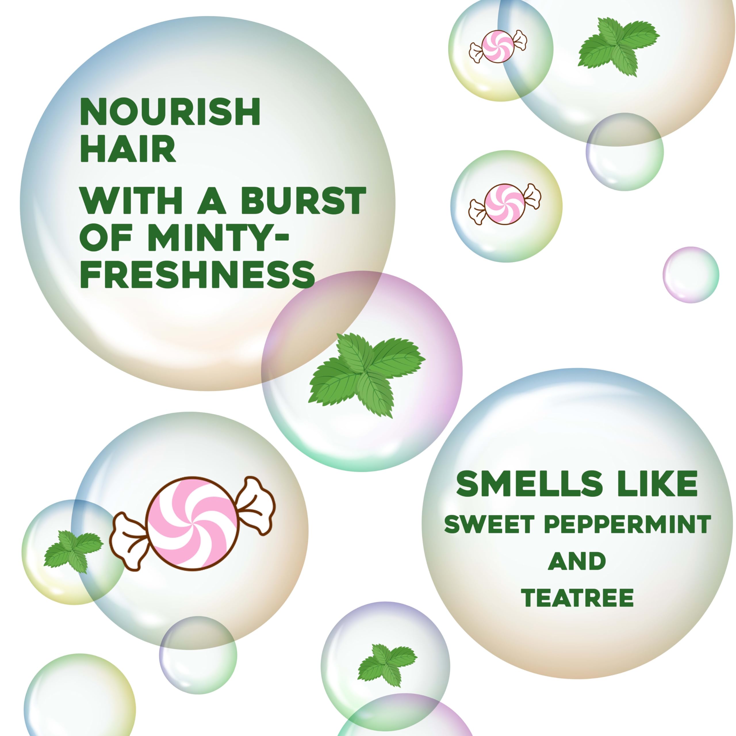OGX Rosemary Mint shampooing menthe tea tree 384 ml hydratant