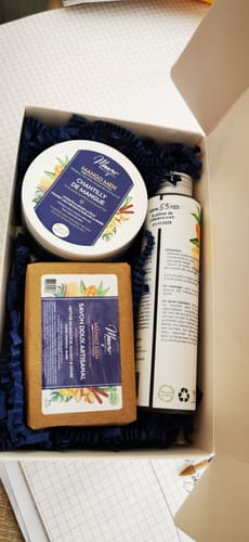 Mango Butterfull Mango Men coffret barbe 3 soins cannelle