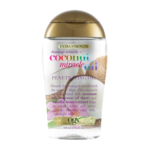 OGX Coconut Miracle Oil huile coco 100 ml réparation