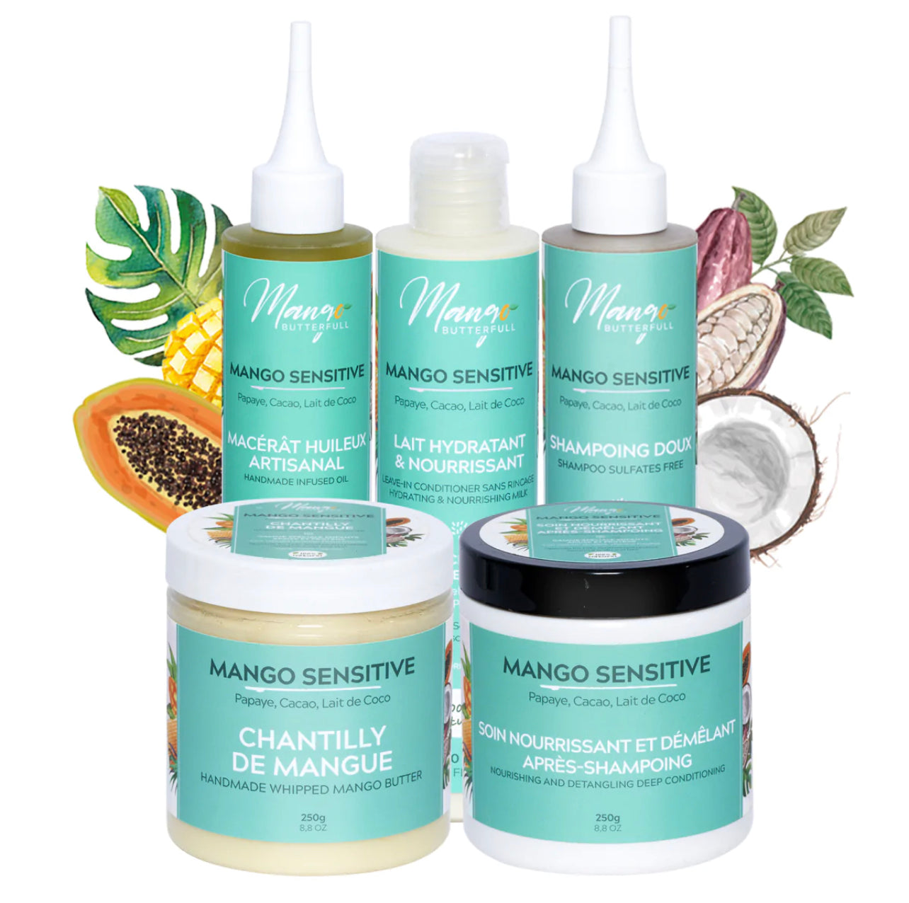 Mango Butterfull Mango Packs Coffret Routine Mango Pouss 100ml