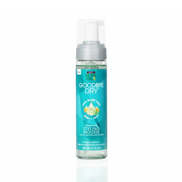 ORS Goodbye Dry mousse coiffante hydrafoam 7 oz anti-frisottis