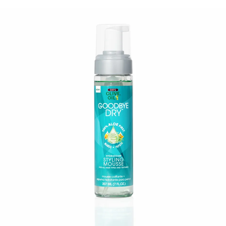 ORS Goodbye Dry mousse coiffante hydrafoam 7 oz anti-frisottis