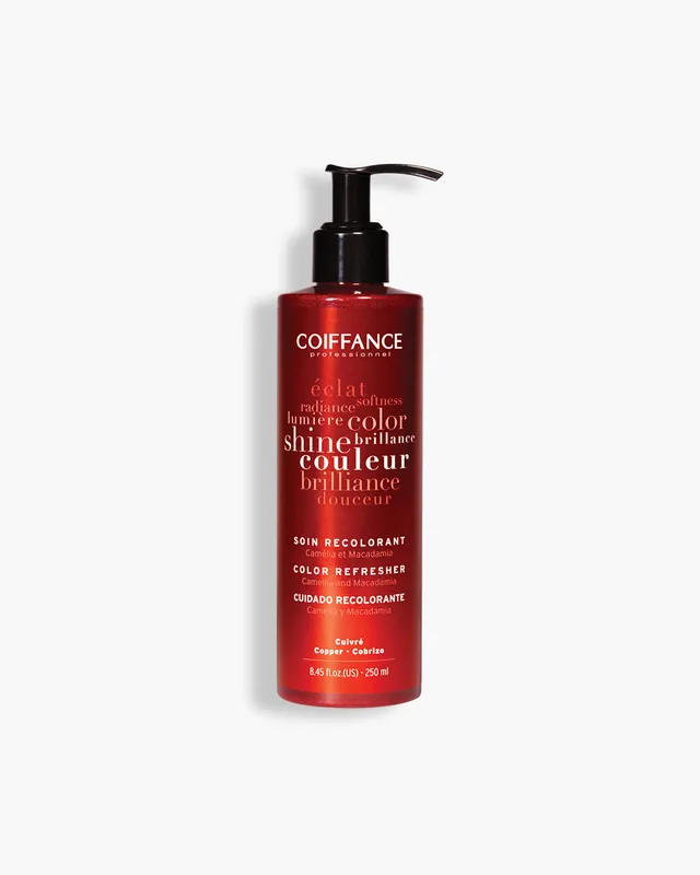 Coiffance Color Booster Soin recolorant cuivré reflets cuivrés