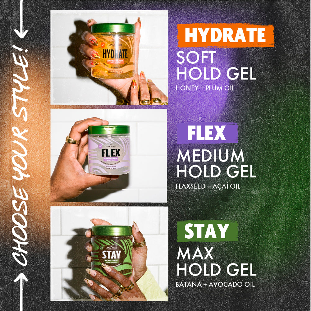ORS Style Studio Hydrate gel coiffant fixation souple 15 oz