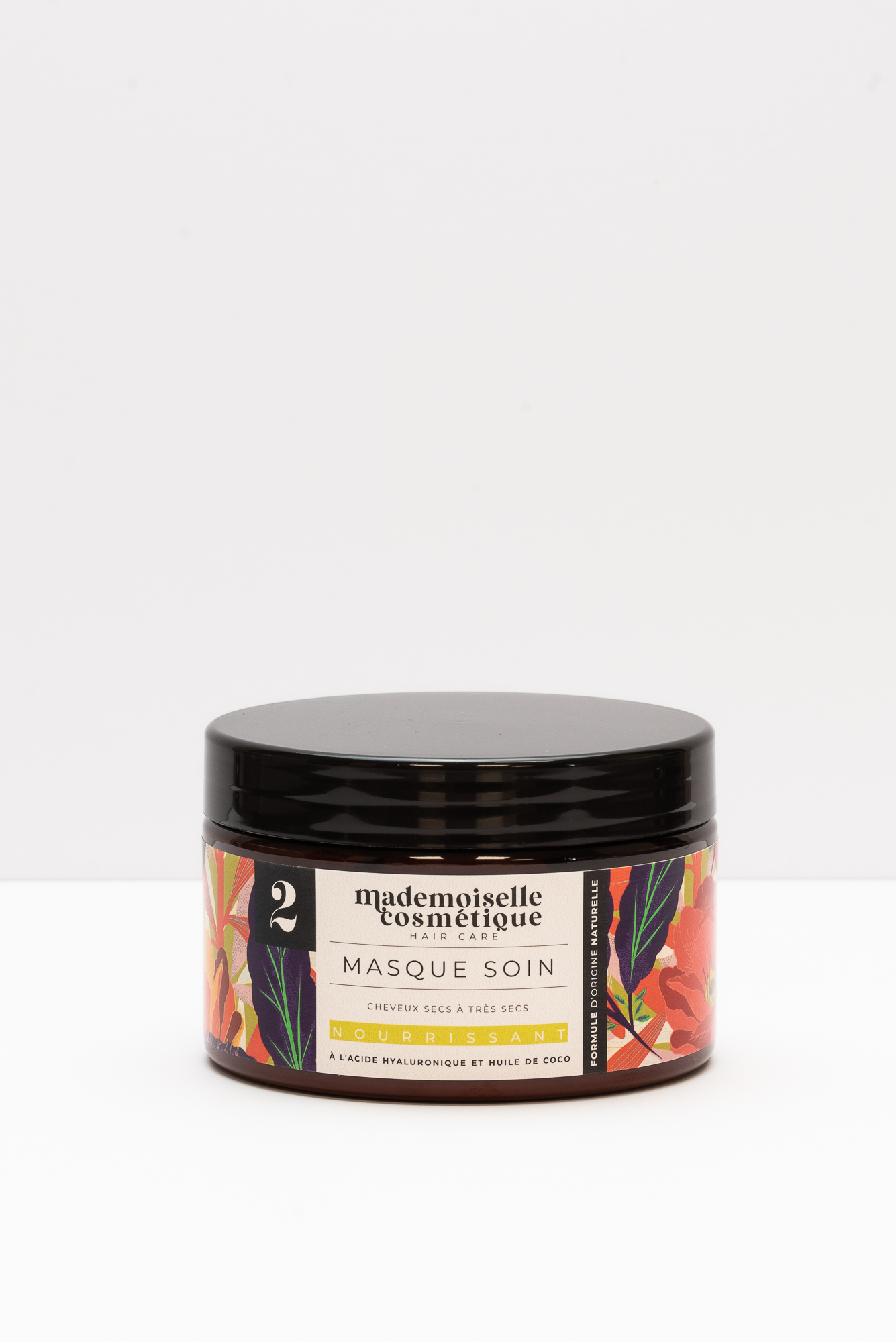 Melle Gamme Nourrissante Masque Soin 250ml coco cheveux secs