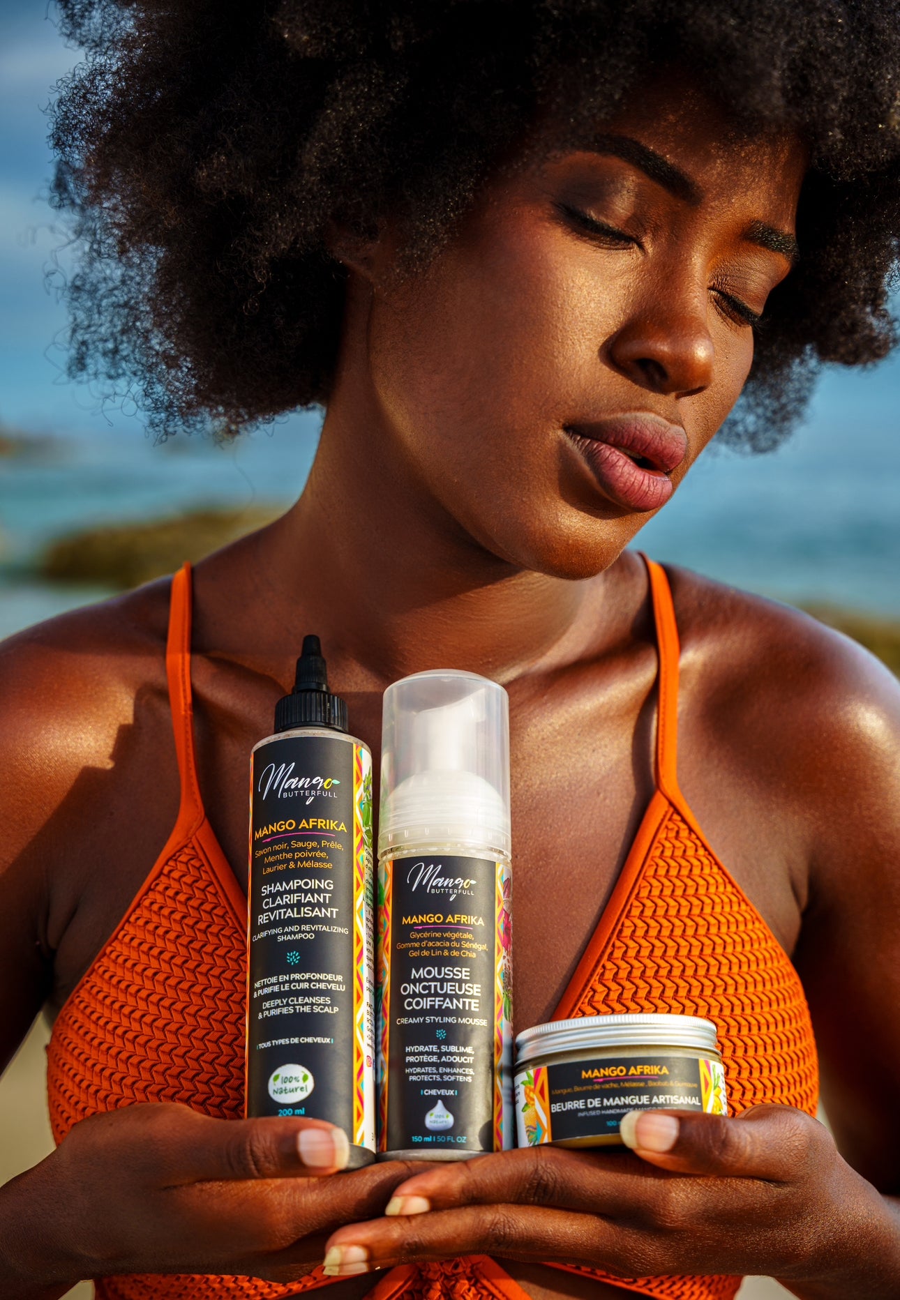 Mango Butterfull Mango Afrika Mousse Coiffante Boucles 150ml