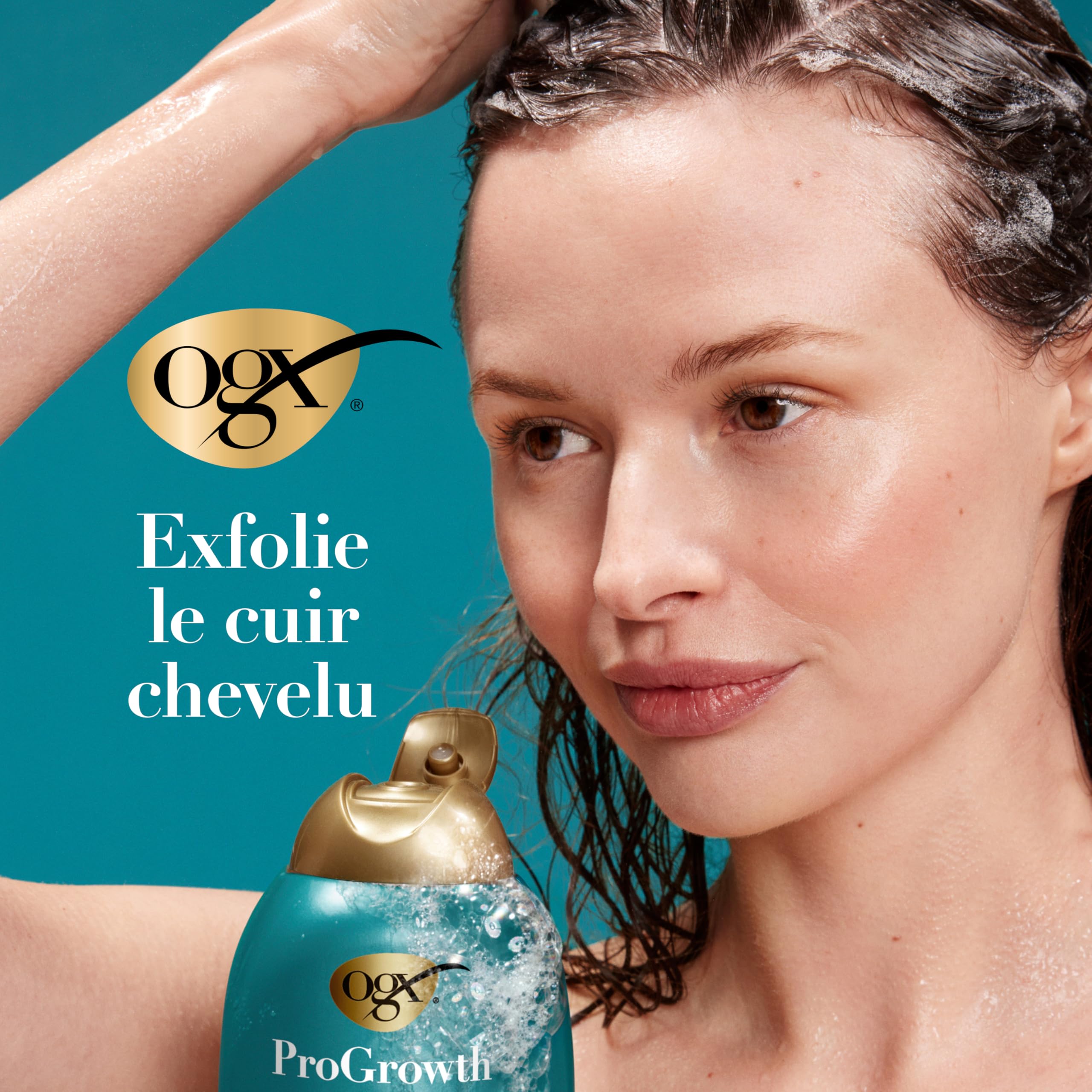 OGX ProGrowth + Peptide Shampooing Anti-Chute 385 ml Mandélique