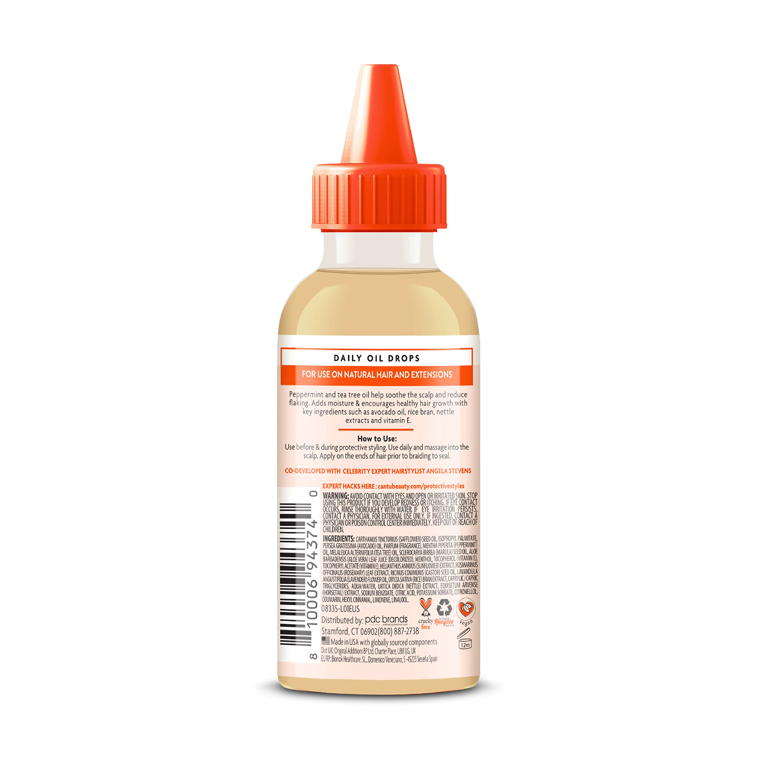 Cantu Protective Styles Huile Quotidienne 59 ml Menthe