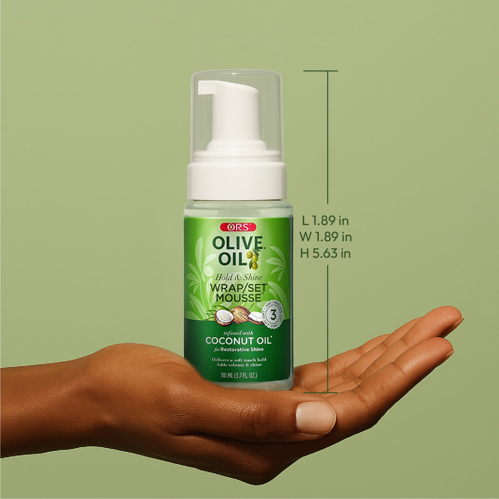 ORS Olive Oil Classics Mousse Wrap Brillance 2x105 ml