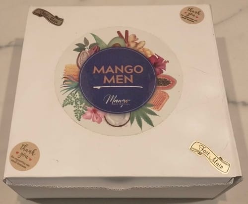 Mango Butterfull Mango Men coffret barbe 3 soins cannelle