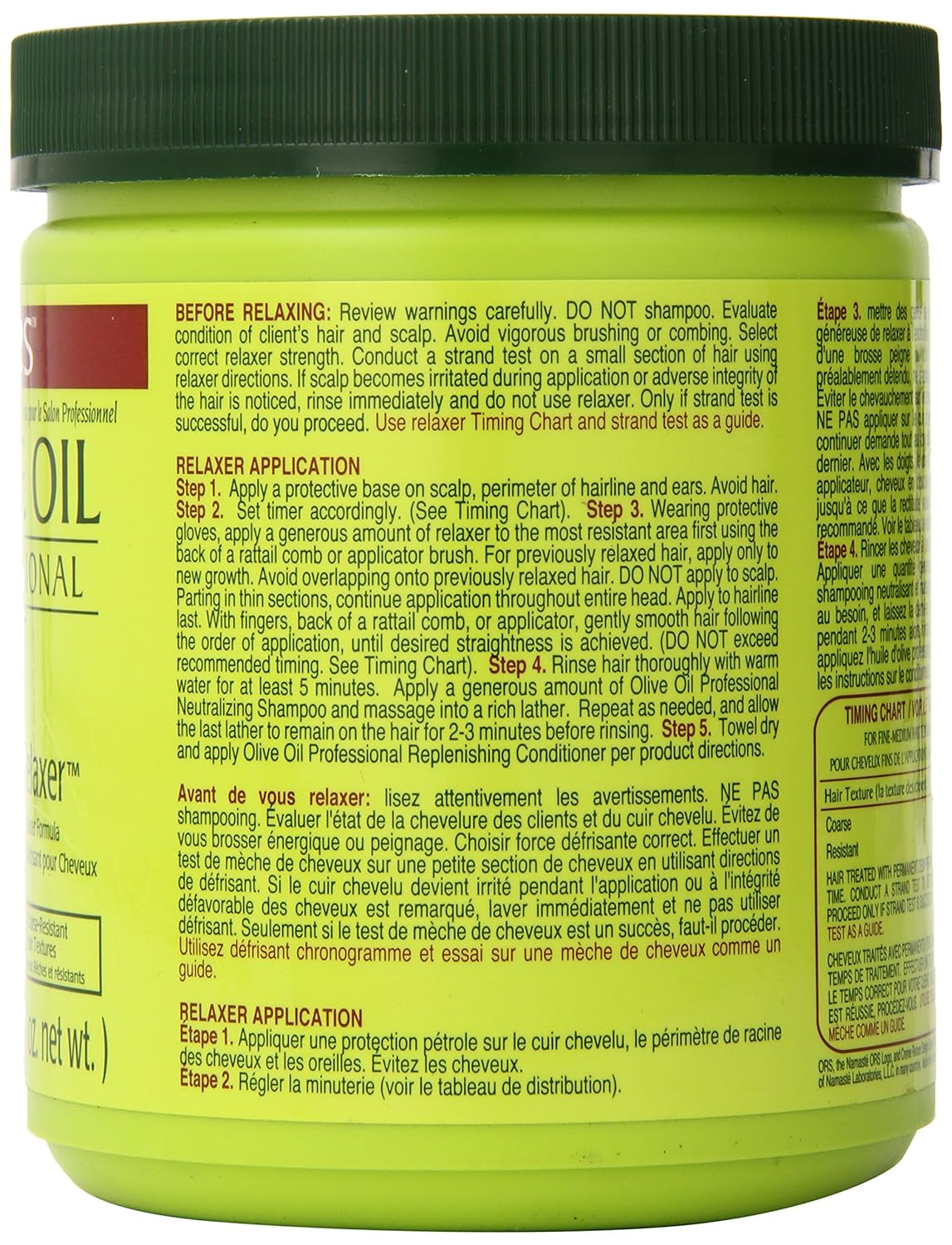 ORS Olive Oil Professional défrisant extra fort 530 g