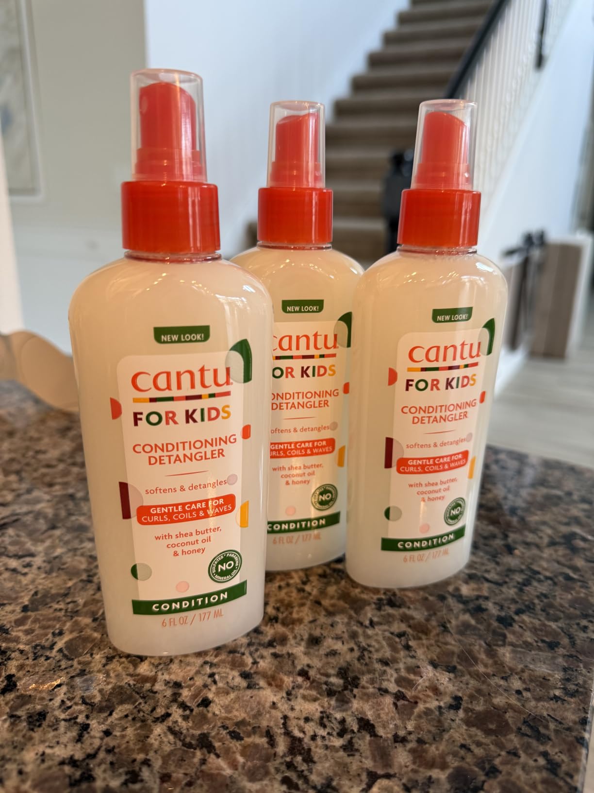 Cantu Kids Conditioning Detangler spray lot de 3