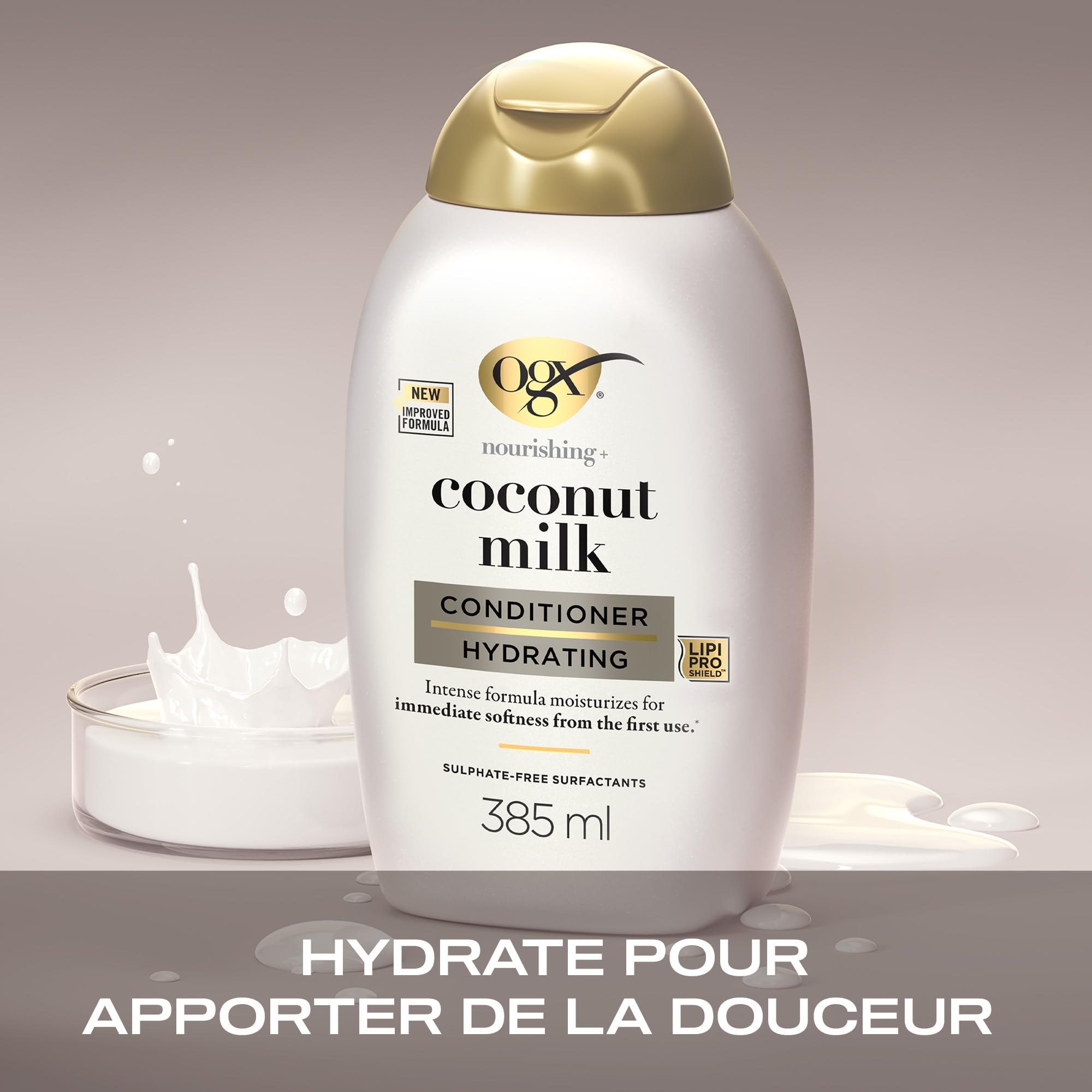 OGX Coconut Milk après-shampooing 385 ml lait de coco 1 flacon