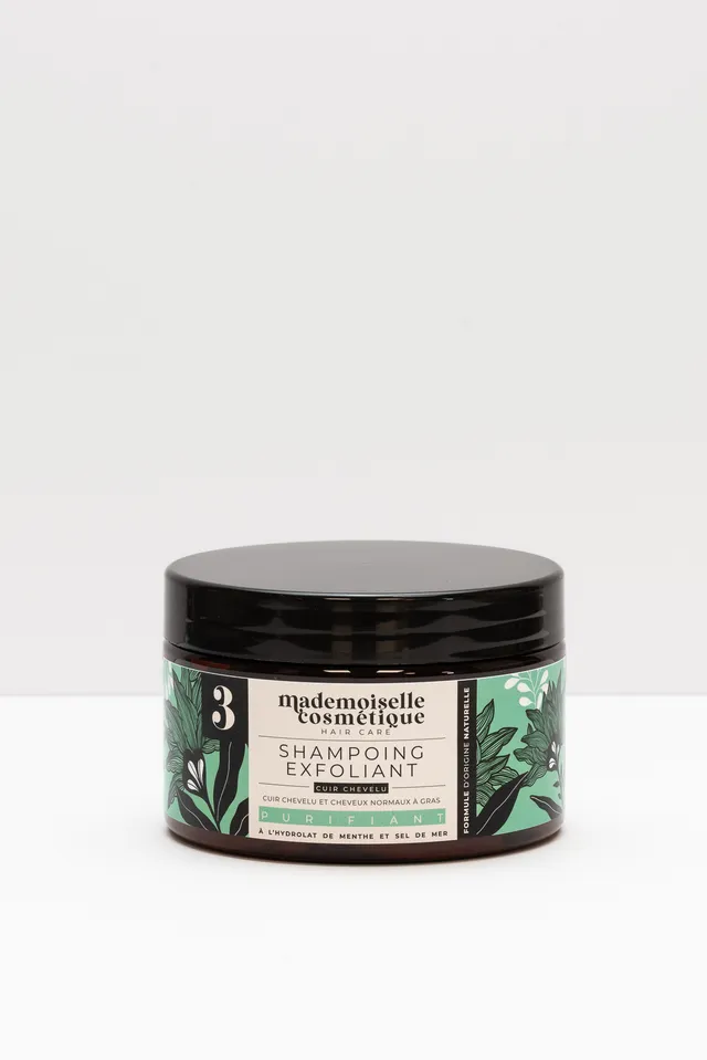 Melle Gamme Purifiante Shampoing Exfoliant 315g menthe détox