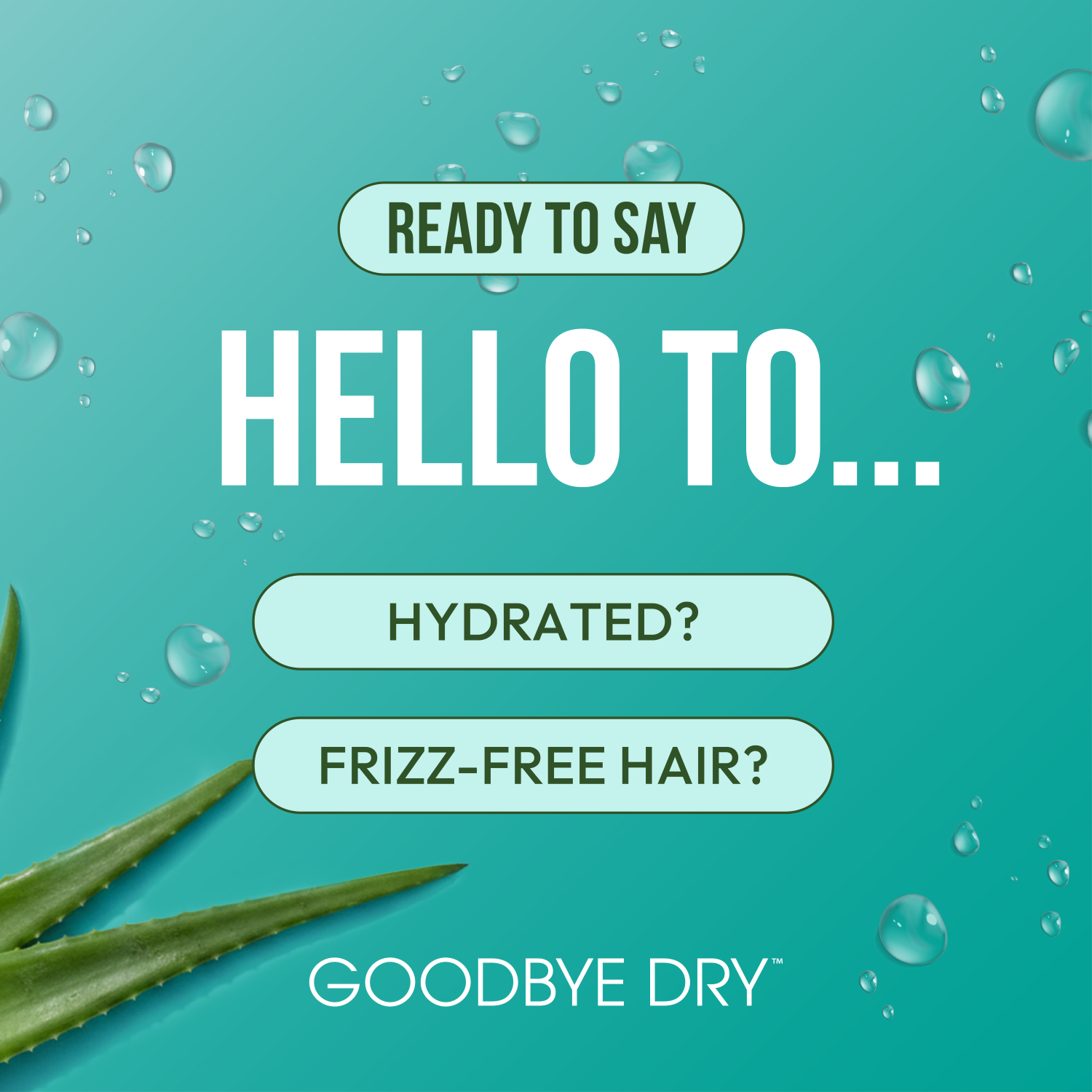ORS Goodbye Dry Thirst Quencher Shampooing Hydratant 355 ml Aloe
