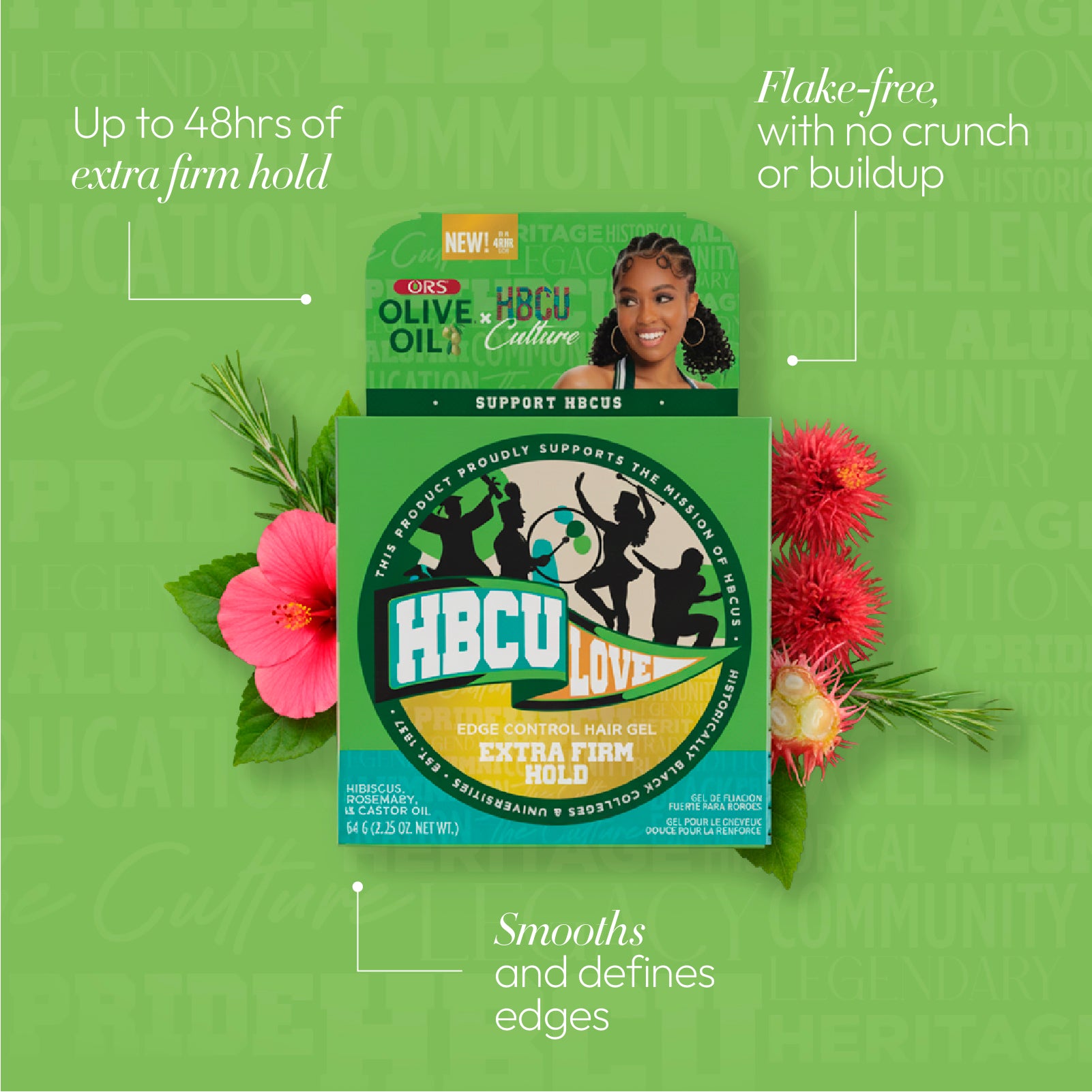ORS Olive Oil HBCU Gel Extra Fort 62 g Baby Hair