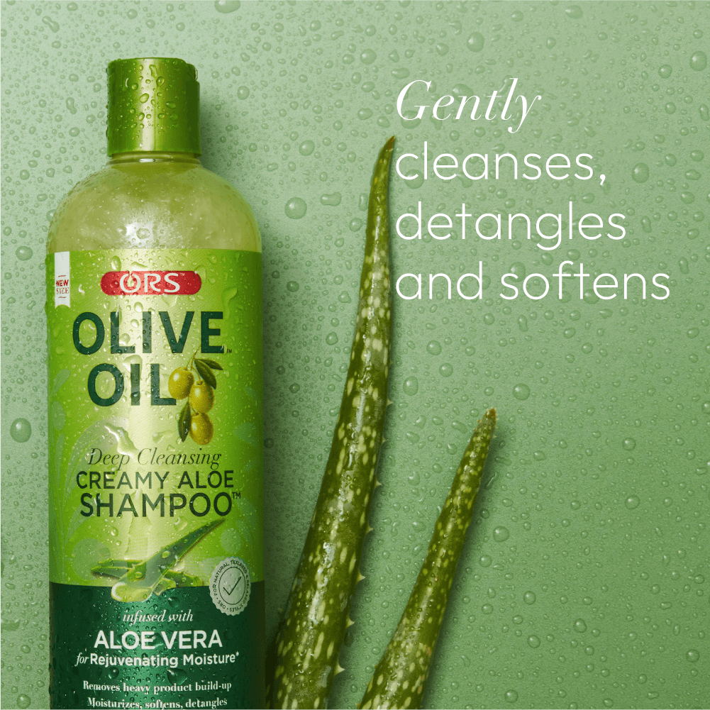 Organic Root Stimulator Olive Oil Classics Creamy Aloe shampoing 473 ml