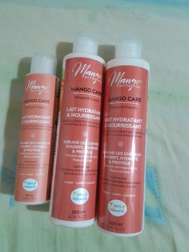 Mango Butterfull Mango Care lait hydratant 100ml cheveux crépus