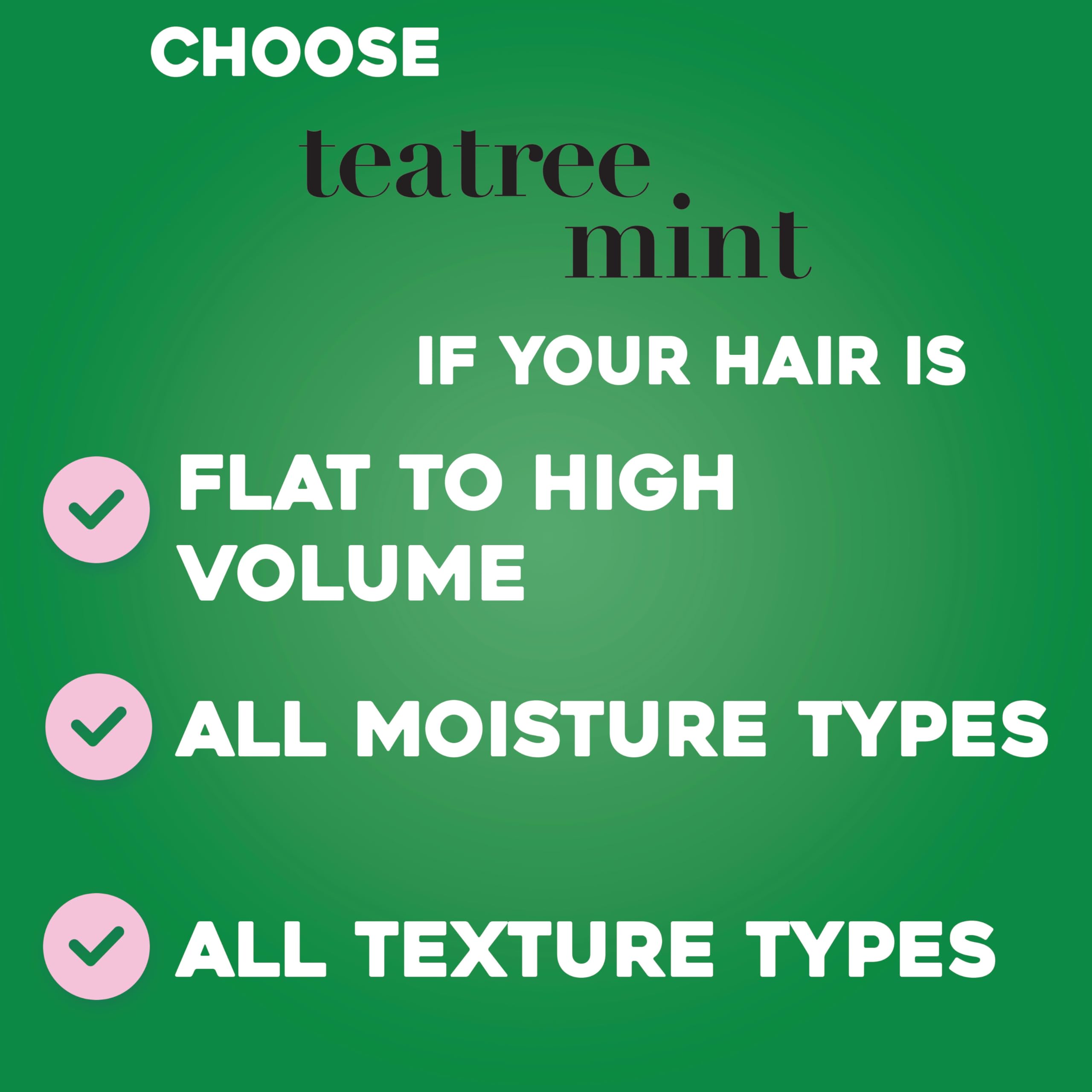 OGX Rosemary Mint shampooing menthe tea tree 384 ml hydratant