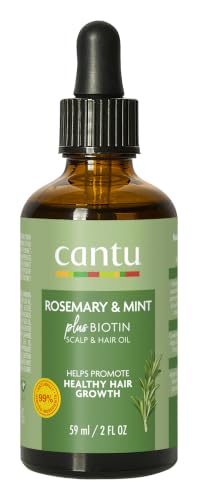 Cantu Romarin Menthe Huile cuir chevelu biotine 95 ml