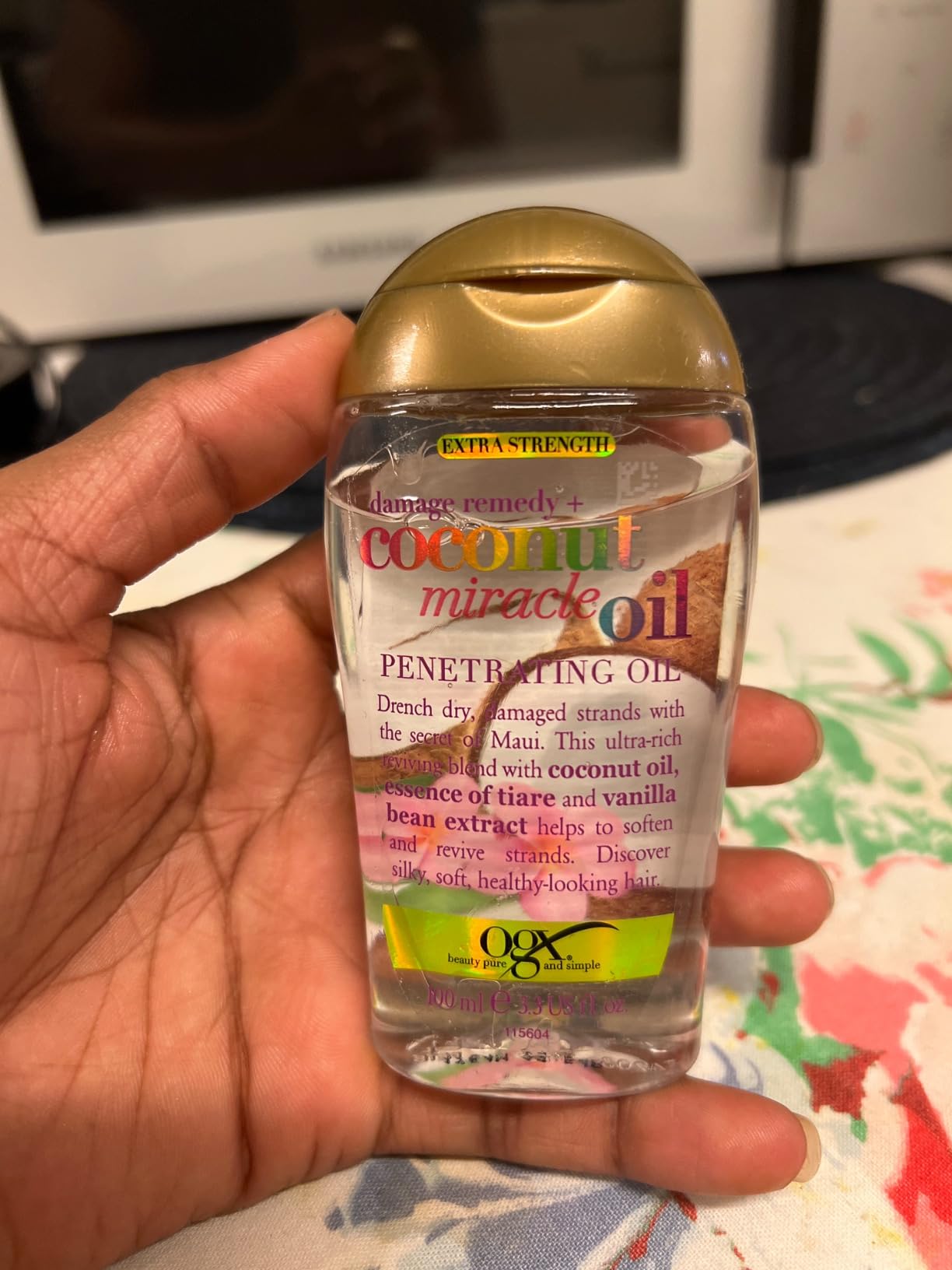 OGX Coconut Miracle Oil huile coco 100 ml réparation