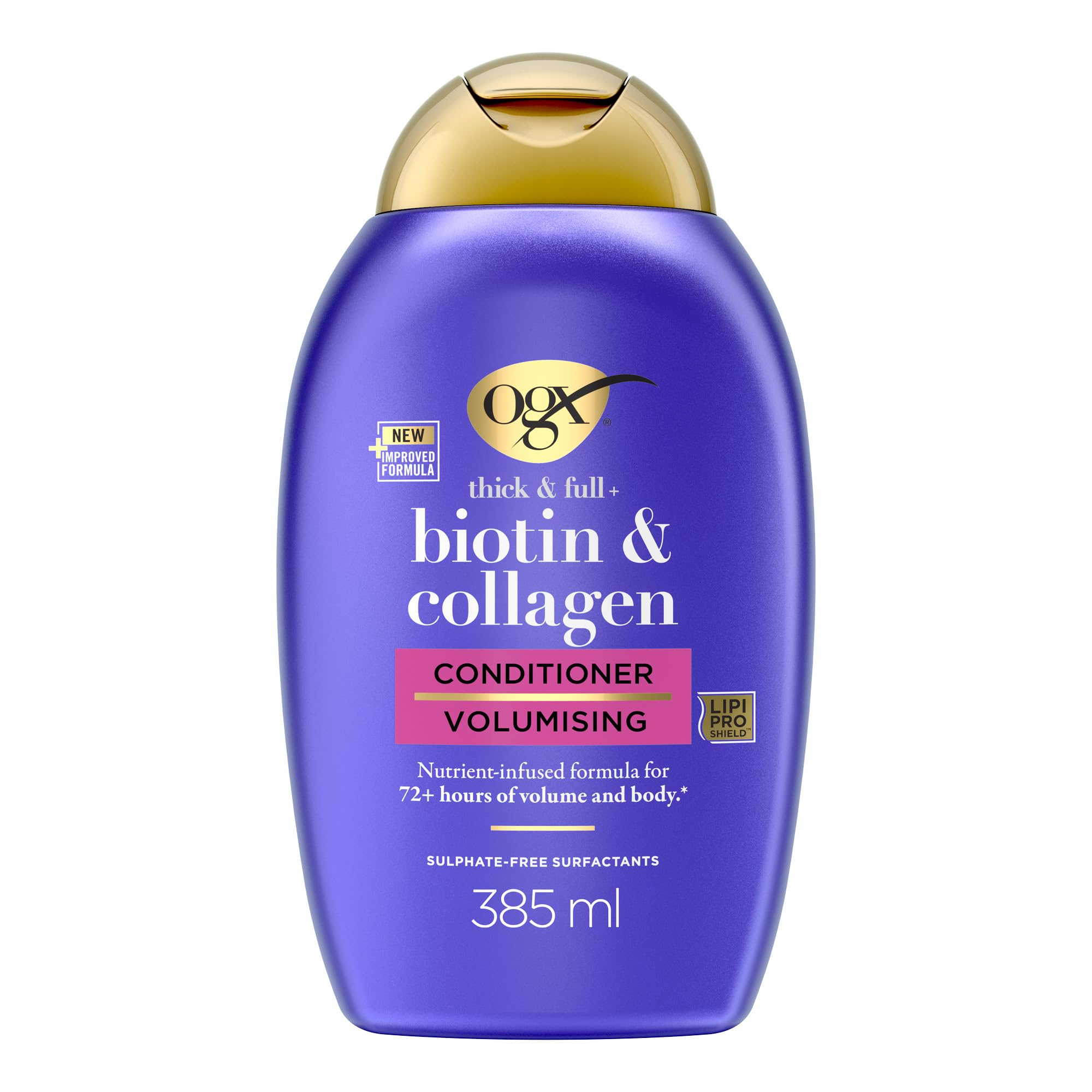 OGX Biotin & Collagen après-shampooing 385 ml volume fins