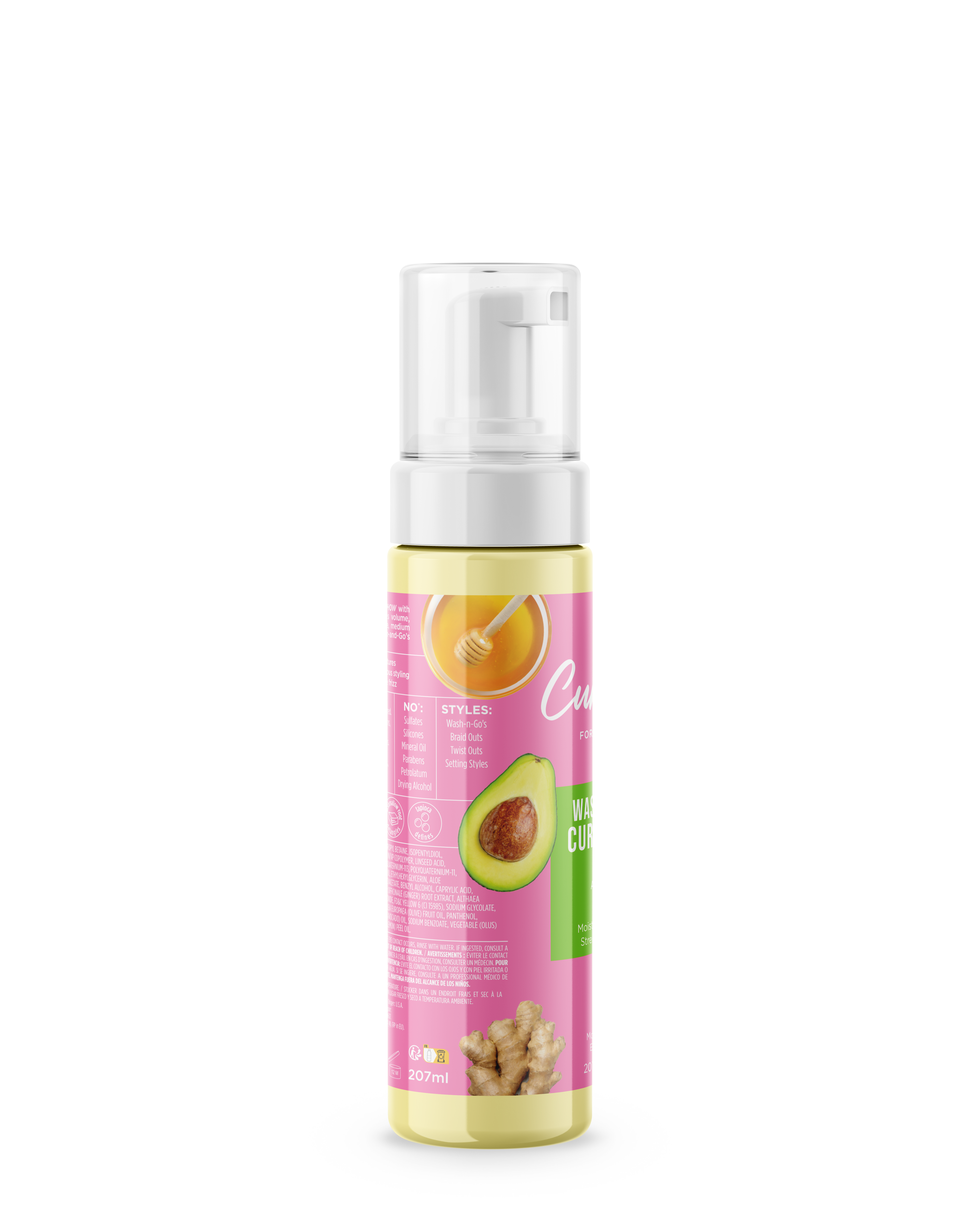 ORS Curlshow Wash-n-Show mousse boucles fixation moyenne 7 oz
