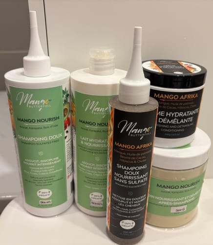 Mango Afrika Crème 2en1 crème hydratante démêlante 250ml